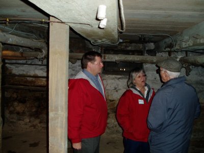 Photo of HMVA members on November 2011 tour in Town of Ulster NY