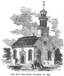 Vignette, 1850, Old Palatine Church near St.Johnsville NY